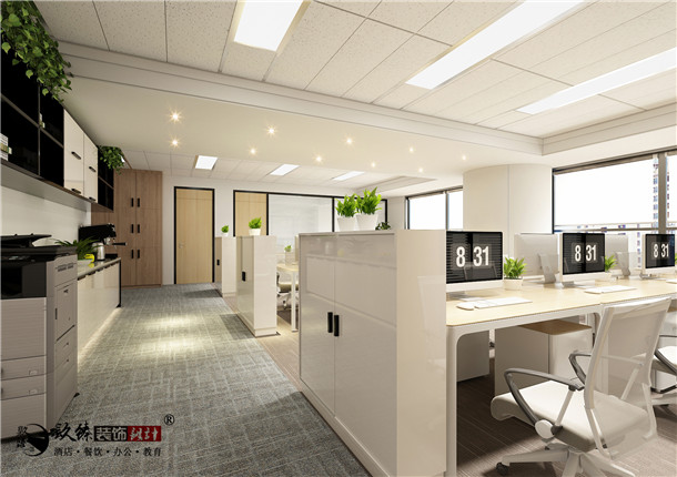 吴忠蒲惠办公室设计|构建一个心阅自然的室内形态空间