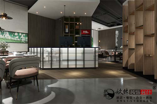 吴忠梧桐树餐厅装修设计方案|文艺浪漫的就餐空间